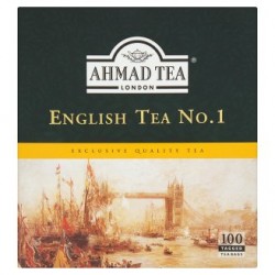 Ahmad Tea English tea no. 1 černý aromatizovaný čaj 100 sáčků 200g