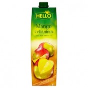 Hello Mangový nápoj s vlákninou 1l