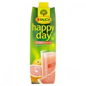 Rauch Happy Day 100% růžová grapefruitová šťáva s dužinou vyrobená z koncentrátu 1l