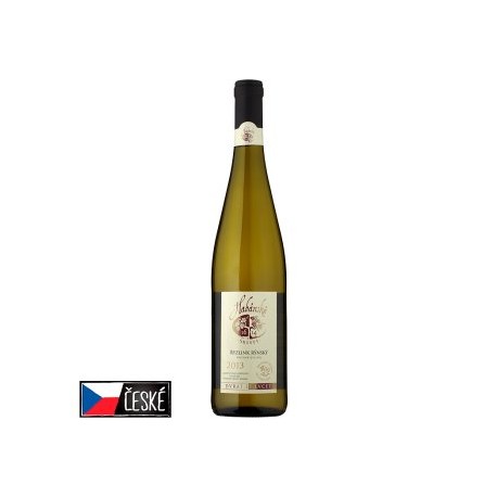  Habánské Sklepy Ryzlink rýnský jakostní víno odrůdové suché bílé 0,75l