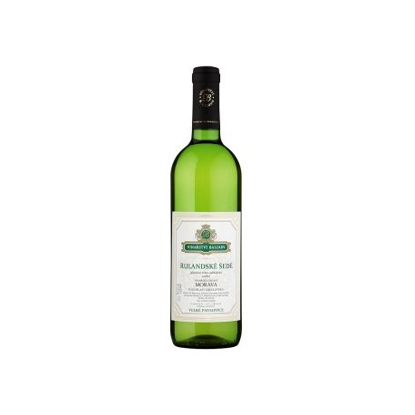  Vinařství Baloun Rulandské šedé jakostní víno odrůdové bílé suché 0,75l