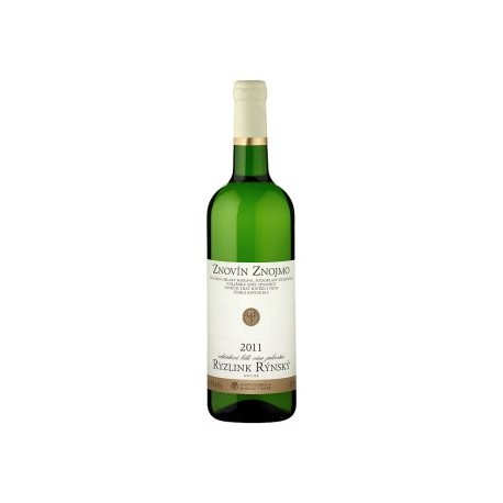 Znovín Znojmo Ryzlink rýnský 2011 odrůdové jakostní bílé suché víno 0,75l
