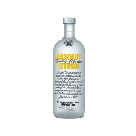 Absolut Citron vodka 40% 1x1L