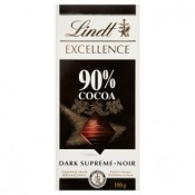 Lindt Excellence 90% kakaa hořká čokoláda 100g