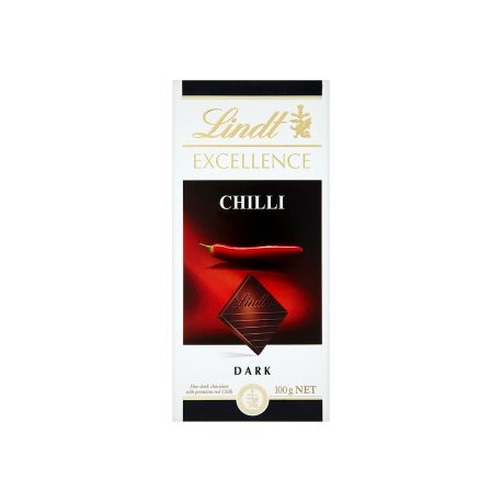 Lindt Excellence Hořká čokoláda s chilli 100g