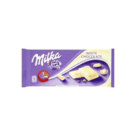 Milka Bílá čokoláda 100g