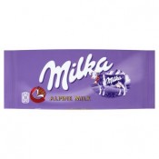 Milka Mléčná čokoláda z alpského mléka 100g
