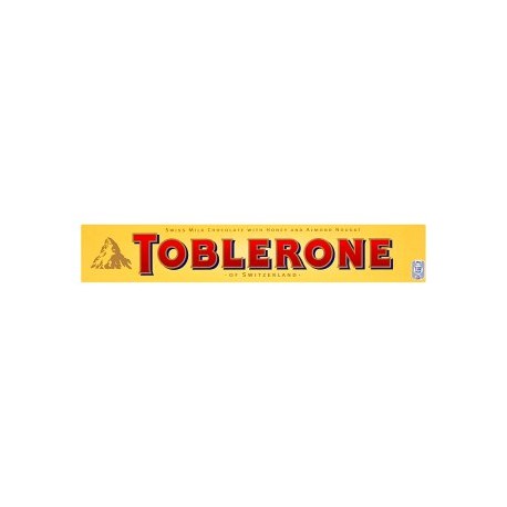 Toblerone Švýcarská mléčná čokoláda s medovo-mandlovým nugátem 100g