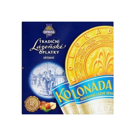 Opavia Kolonáda Tradiční lázeňské oplatky s lískooříškovou náplní 175g