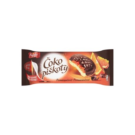 Figaro Čoko Piškoty Pomerančové 147g