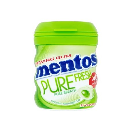 Mentos Pure fresh dražovaná žvýkačka s extraktem zeleného čaje 40 ks 60g