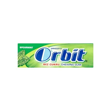 Wrigley's Orbit Žvýkačka bez cukru s mátovou příchutí 14g