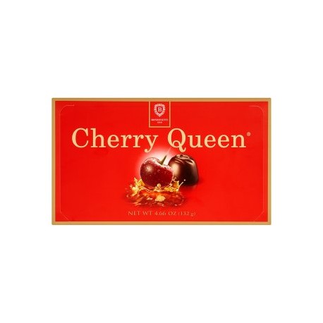 Cherry Queen Formované bonbony z hořké čokolády s višní v alkoholu 132g