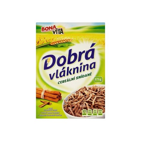 Bonavita Dobrá vláknina cereální snídaně 375g