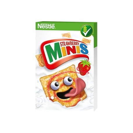 Nestlé Strawberry Minis cereálie 1x450g