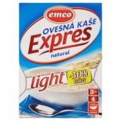 Emco Expres Ovesná kaše natural light 4 x 65g