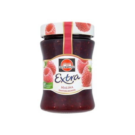 Schwartau Extra džem malinový 340g