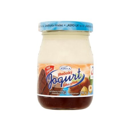 AGRO-LA Jihočeský jogurt čoko-oříšek 200g