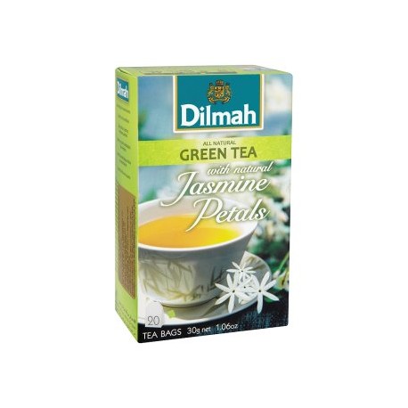  Dilmah Zelený čaj s květy jasmínu 20 sáčků 30g
