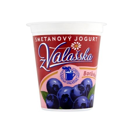 Mlékárna Valašské Meziříčí Smetanový jogurt z Valašska borůvkový 150g
