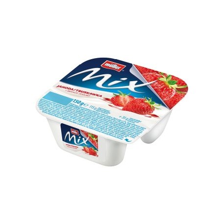 Müller Mix Jogurt s jahodami 150g