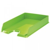 Zásuvka Esselte VIVIDA - A4, plastová, zelená