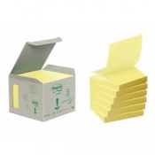 Z-bločky recyklované, žluté, 6 ks