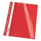 Závěsné rychlovazače Esselte Vivida - A4, červené