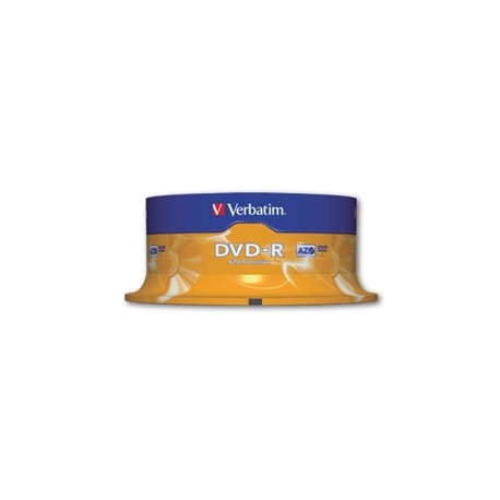Disky DVD-R Verbatim - cake box, 25 ks