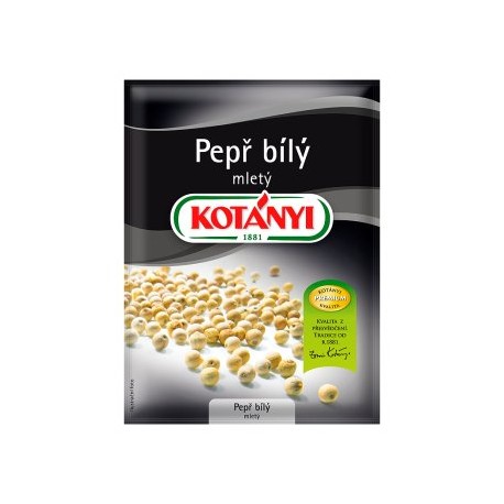 Kotányi Pepř bílý mletý 20g