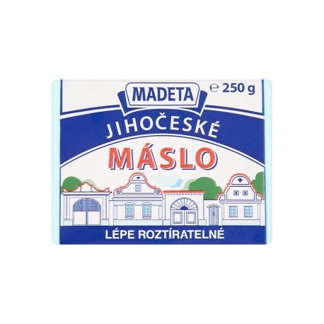 Madeta Jihočeské Máslo 250g