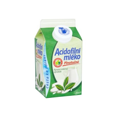 Mlékárna Valašské Meziříčí Acidofilní mléko plnotučné 500g