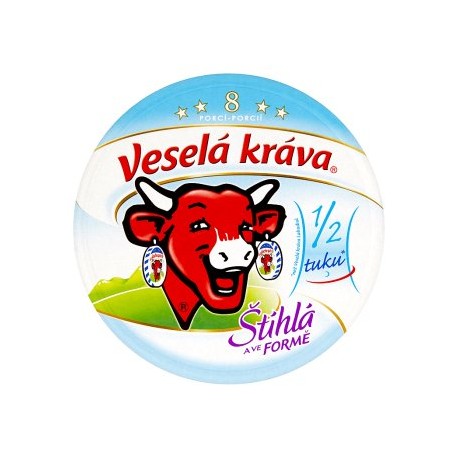 Veselá Kráva Štíhlá a ve formě tavený sýr 8 porcí 140g