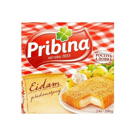Pribina Eidam předsmažený 2 ks 200g