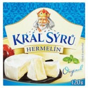 Král Sýrů Hermelín originál 120g