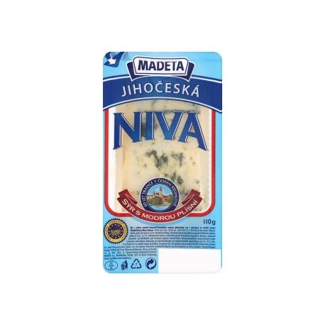 Madeta Niva sýr s modrou plísní 110g