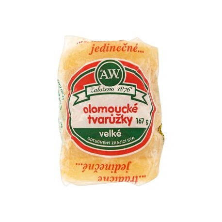 A.W. Olomoucké tvarůžky velké 167g