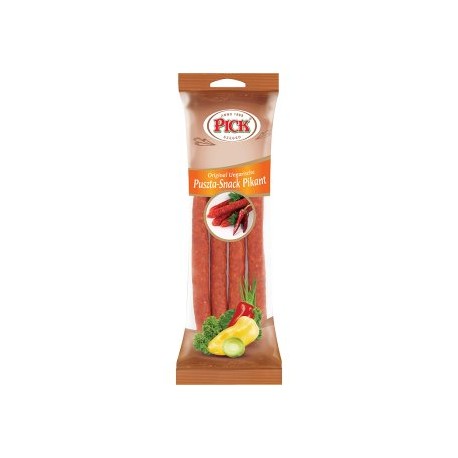 Pick Snack klobásky, pálivé 100g