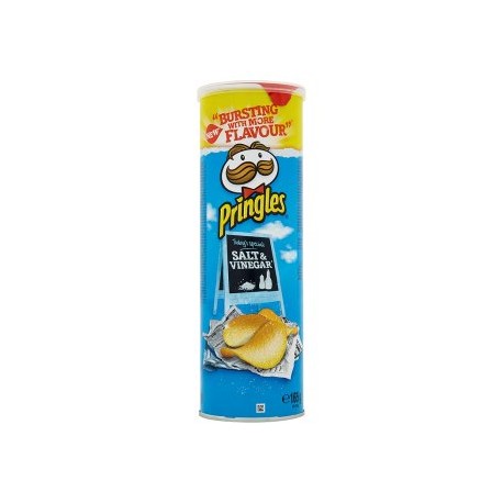  Pringles Křupavý pikantní snack s příchutí soli a octa 165g