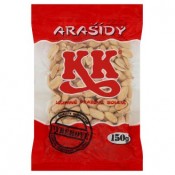 KK Arašídy loupané pražené solené 150g