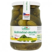 efko Kořeněné okurky 4-7 cm 670g