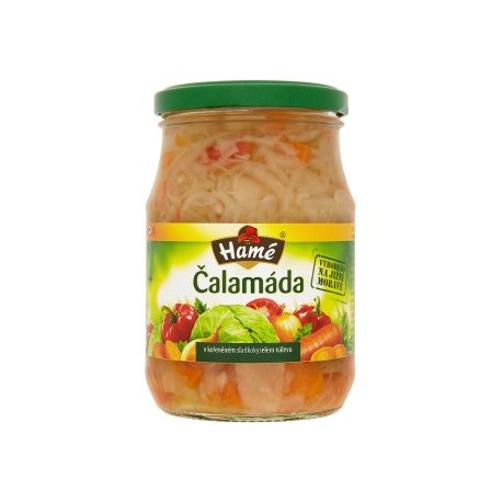 Hamé Čalamáda v kořeněném sladkokyselém nálevu 330g