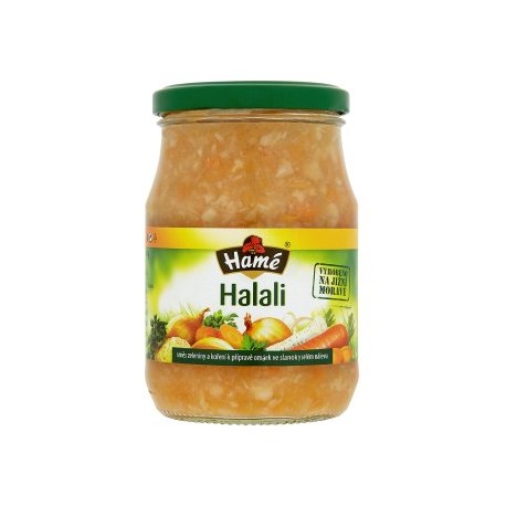 Hamé Halali směs zeleniny a koření k přípravě omáček ve slanokyselém nálevu 320g