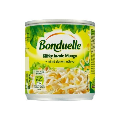 Bonduelle Klíčky fazole mungo v mírně slaném nálevu 200g