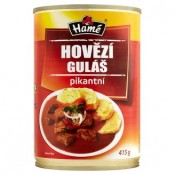 Hamé Hovězí pikantní guláš hotové jídlo 415g