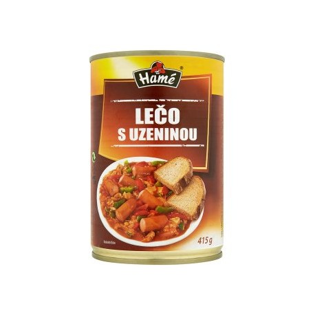 Hamé Lečo s uzeninou hotové jídlo 415g
