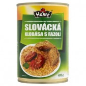 Hamé Slovácké fazole s klobásou 400g
