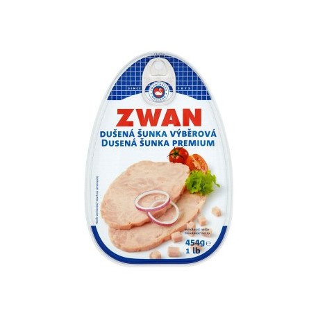 Zwan Dušená šunka výběrová 454g