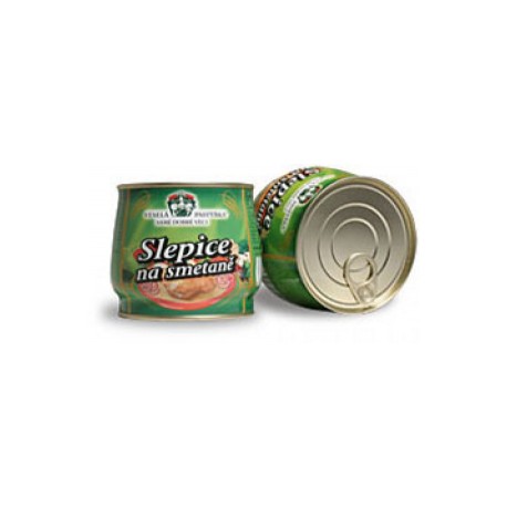 Veselá pastýřka - slepice na smetaně 420g
