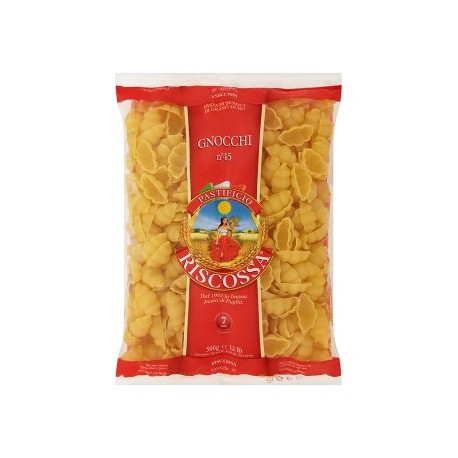 Riscossa těstoviny semolinové - Gnocchi - lastury 500g